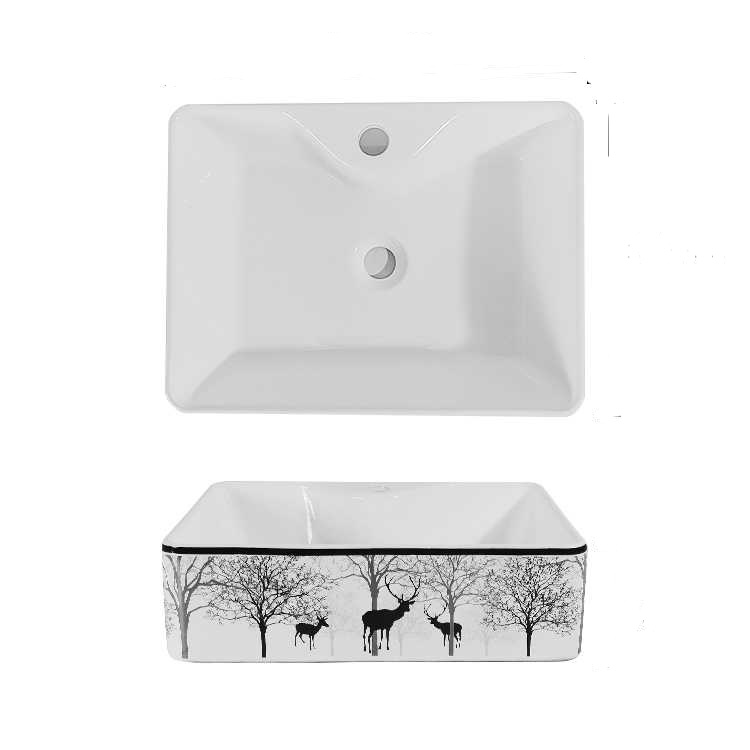 Lavabo vuông huơu M41