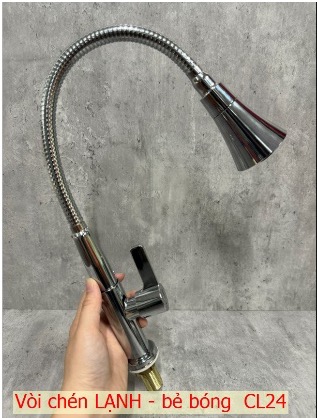 Vòi chén lạnh bẻ bóng CL 24