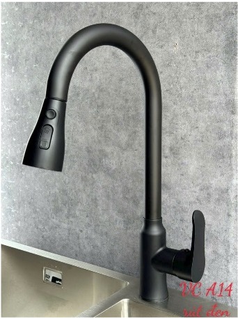 Vòi chén đen A14