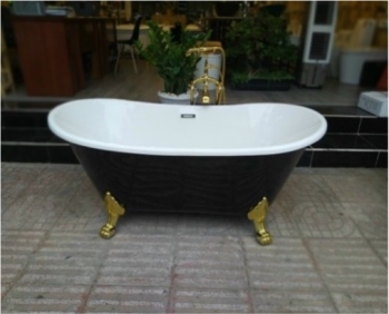 Bồn tắm chân rồng đen