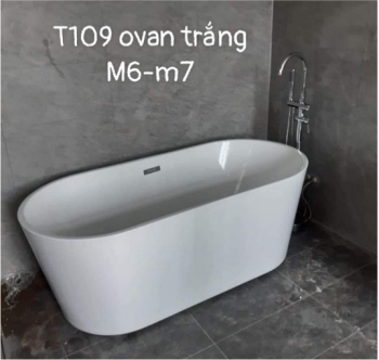 Bồn tắm ovan T109