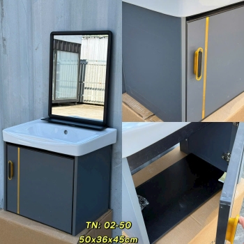 Tủ lavabo nhôm TN 02-50