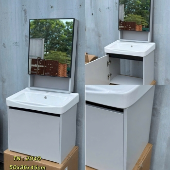 Tủ lavabo nhôm TN 2040