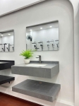 Tủ lavabo bàn đá DX830 xám