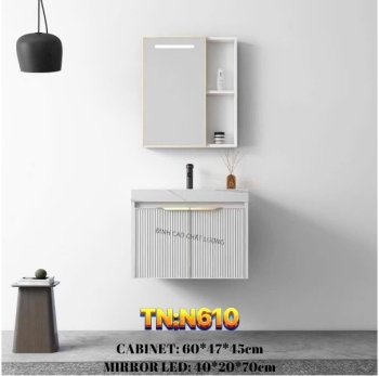 Tủ lavabo nhôm TN N610