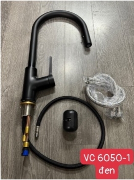 Vòi chén đen 6050 - 1