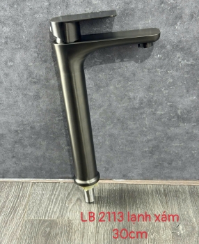 Vòi lavabo lạnh xám 2113